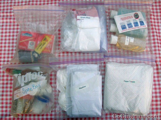 Camp Cooking Supplies